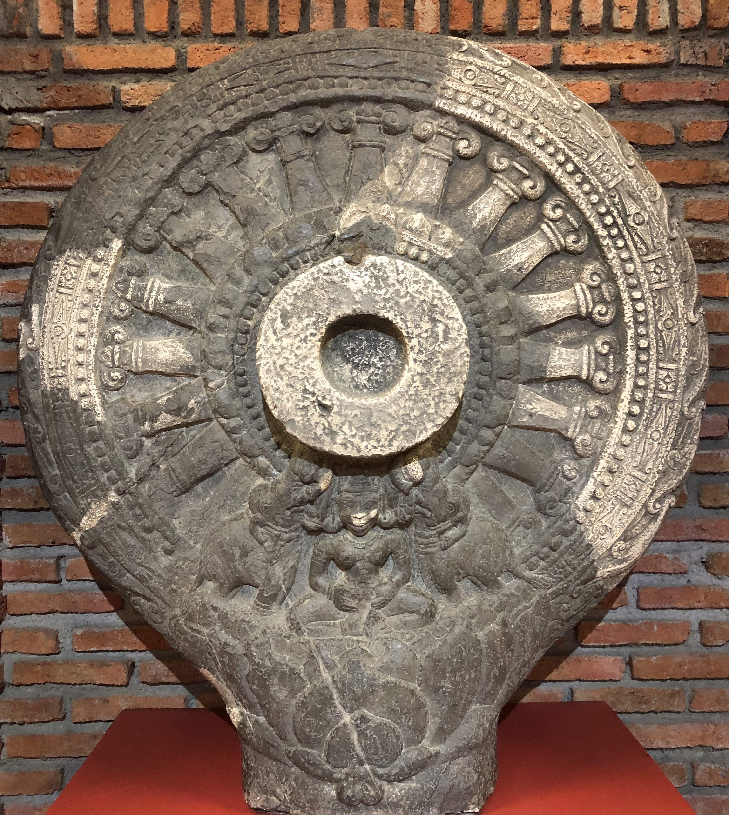 Дхарма-чакра, культура Дваравати 7-11в.в.